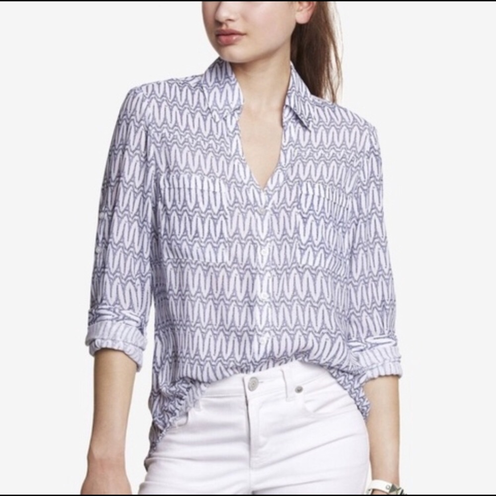 Express Eiffel Tower “Portofino” Shirt